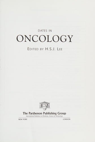 Dates in oncology