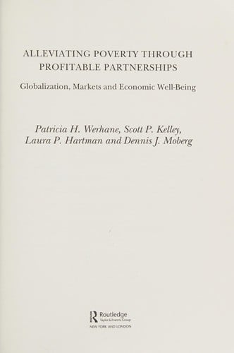 Alleviating poverty through profitable partnerships