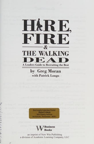 Hire, fire, and the walking dead