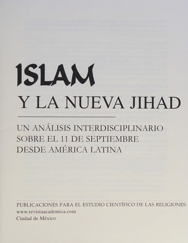 Islam y la nueva jihad