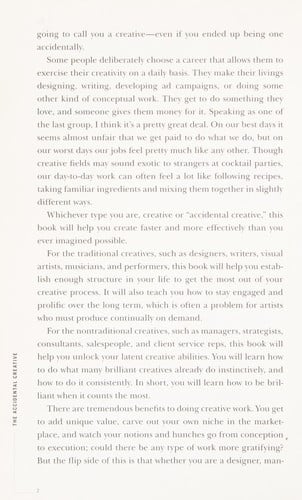 The accidental creative