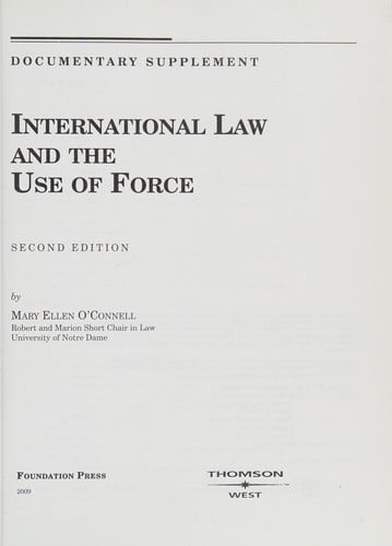 International law and the use of force