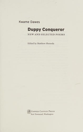 Duppy conqueror