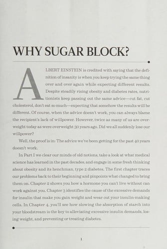 Sugar blockers