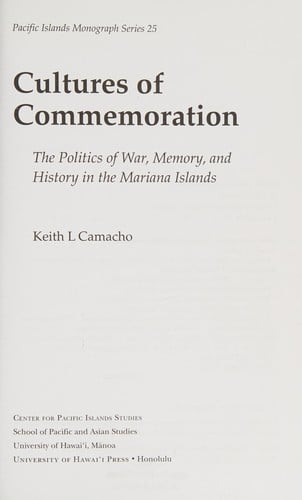 Cultures of commemoration