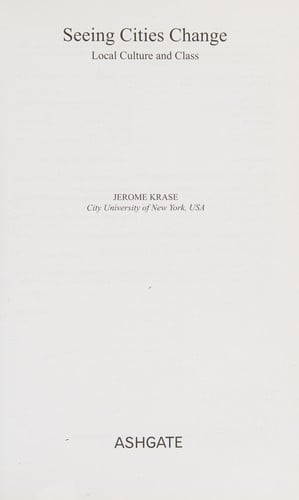 Seeing cities change