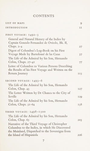 The four voyages of Christopher Columbus