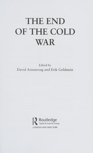 The End of the Cold War