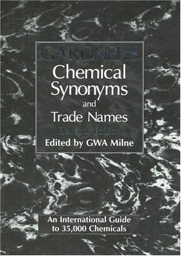Gardner's chemical synonyms and trade names