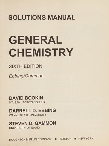 General chemistry