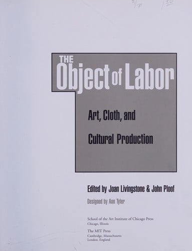 The object of labor