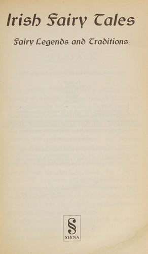 Irish fairy tales