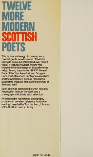 Twelve more modern Scottish poets