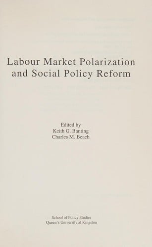 Labour market polarization and social policy reform