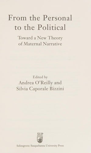 From the personal to the political