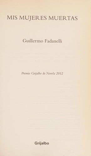 Mis mujeres muertas
