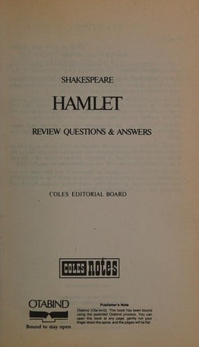 Hamlet/Questions and Answers