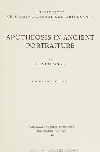 Apotheosis in ancient portraiture