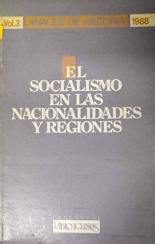 El Socialismo en las nacionalidades y regiones