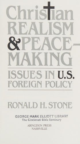 Christian realism & peacemaking