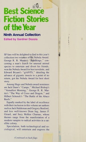 Best science fiction stories of the year -- ninth annual collection