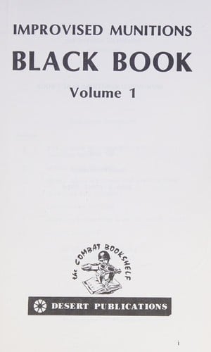 Improvised munitions black book