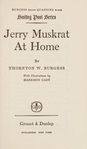 Jerry Muskrat at home