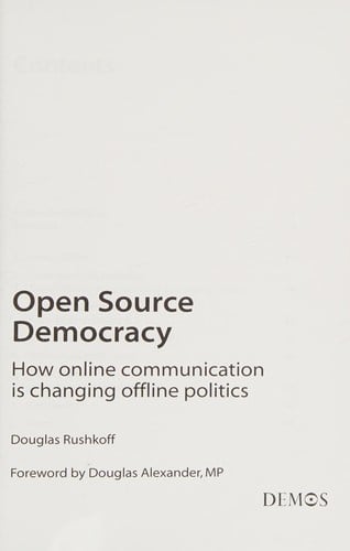 Open source democracy