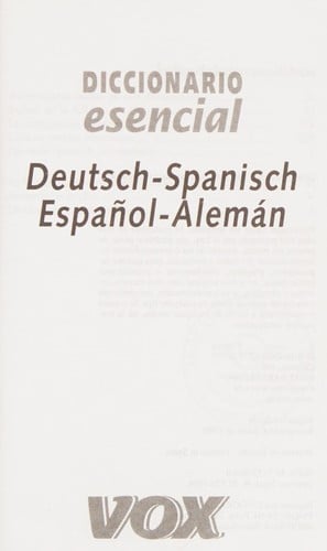 Diccionario esencial