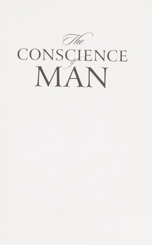 The conscience of man