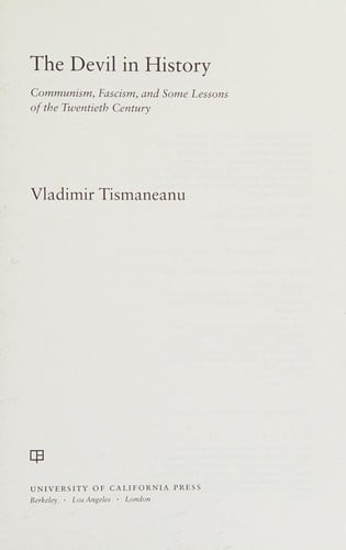 The devil in history