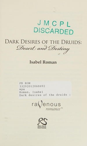 The dark desires of the Druids