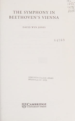 SYMPHONY IN BEETHOVEN'S VIENNA