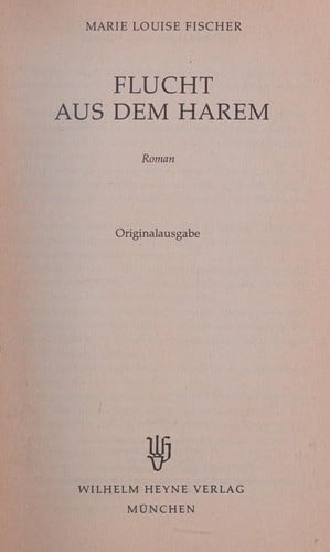 Flucht aus dem Harem