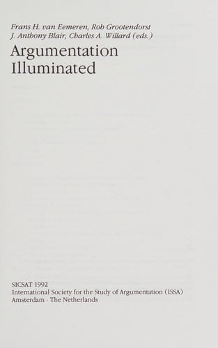 Argumentation illuminated