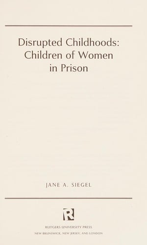 Disrupted childhoods