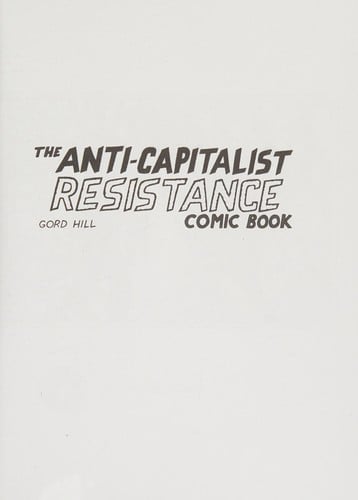 The anti-capitalist resistance comic book