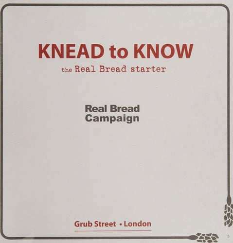 Knead to know