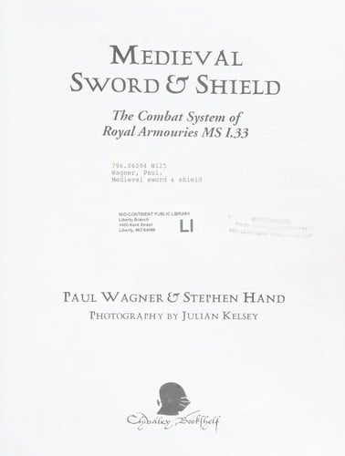 The medieval art of swordsmanship