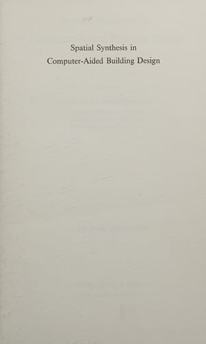 Spatial synthesis in computer-aided building design