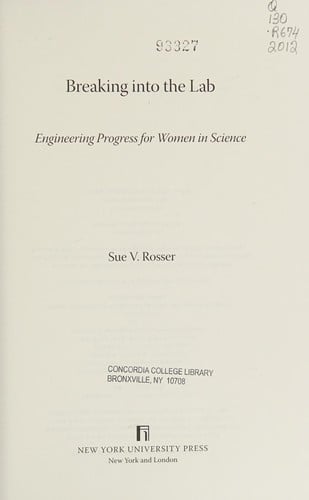 Breaking into the lab