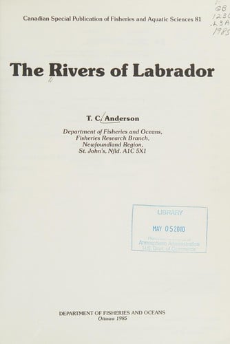 The rivers of Labrador