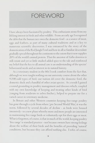 Diseases of free-range poultry