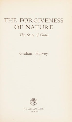 The forgiveness of nature