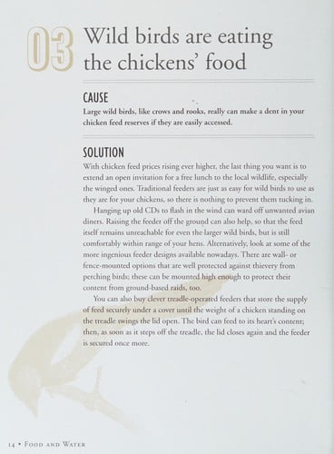 The chicken keeper's problem solver