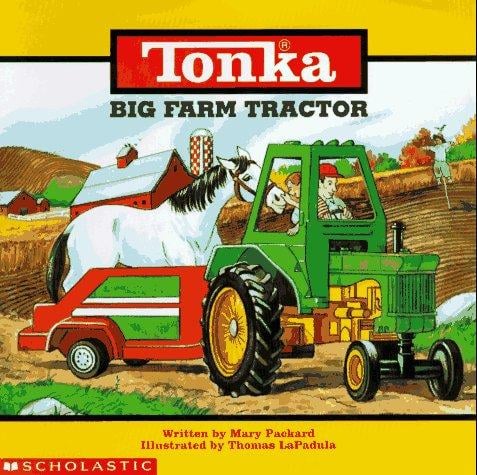 Big farm tractor