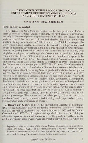 Concise international arbitration