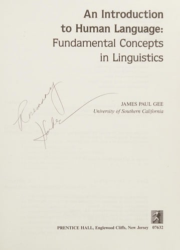 An introduction to human language