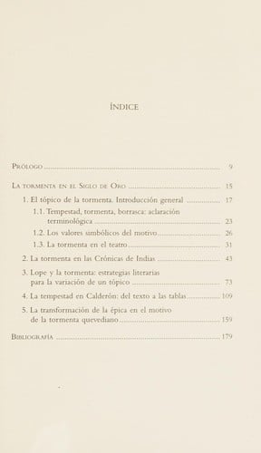 La tormenta en el Siglo de Oro: variaciones funcionales de un topico