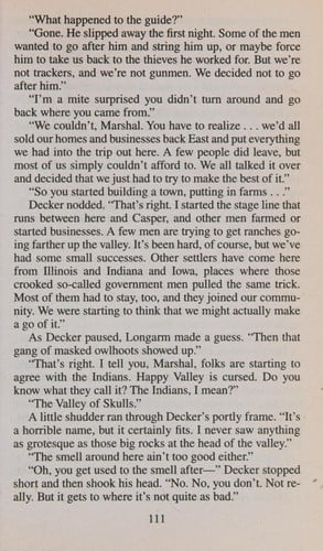 Longarm and the Valley of Skulls